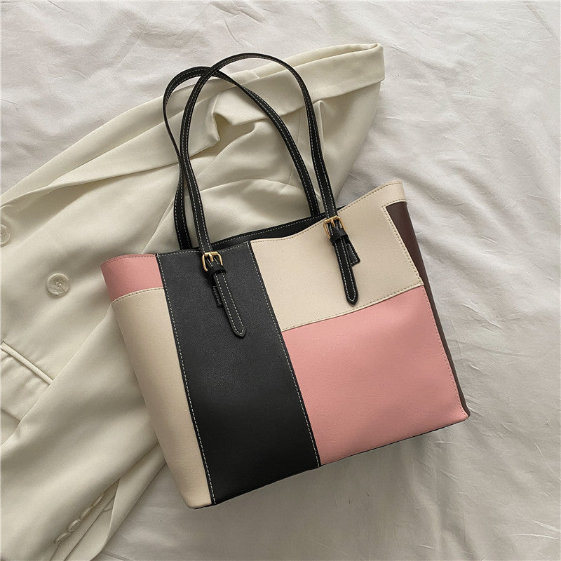 Wholesale large capacity tote bag women' s underarm bag trendy autumn portable